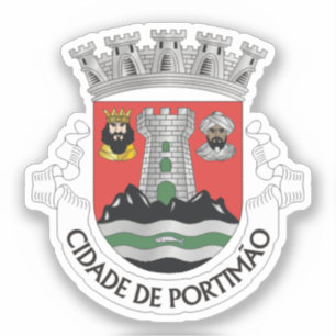 Coat of Arms of Portimão, PORTUGAL Sticker