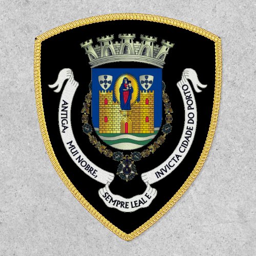 Coat of Arms of Porto PORTUGAL Patch