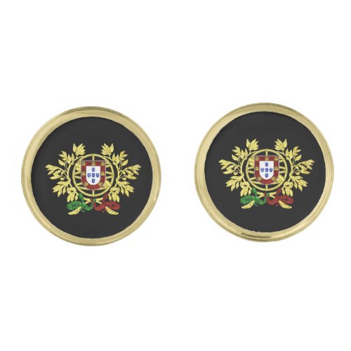 Coat of arms of Portugal Cufflinks