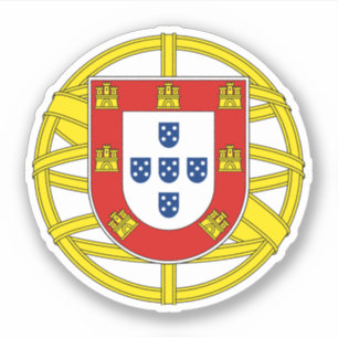 Coat of Arms of Portugal (Lesser coa) Sticker