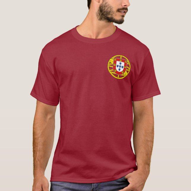 Coat of Arms of Portugal (Lesser coa) T-Shirt (Front)