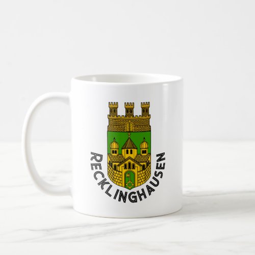 Coat of Arms of Recklinghausen Germany Coffee Mug