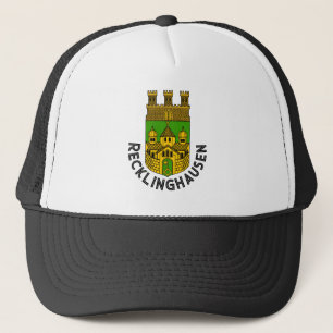 Coat of Arms of Recklinghausen, Germany Trucker Hat
