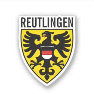 Coat of Arms of Reutlingen, Germany Sticker