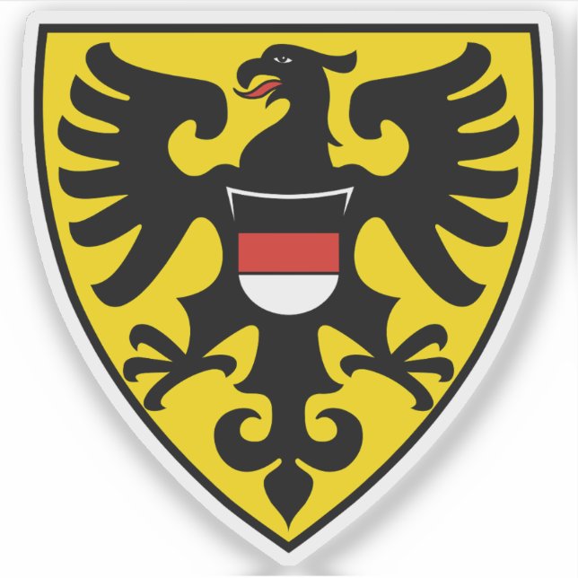 Coat of arms of Reutlingen, Germany Sticker (Front)