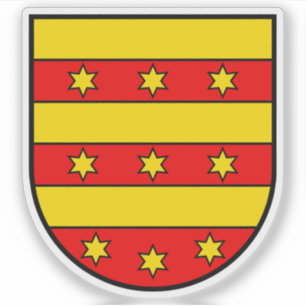 Coat of arms of Rheinfelden (Aargau), Switzerland Sticker