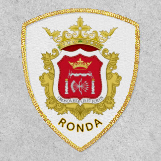 Coat of Arms of Ronda, Spain Patch