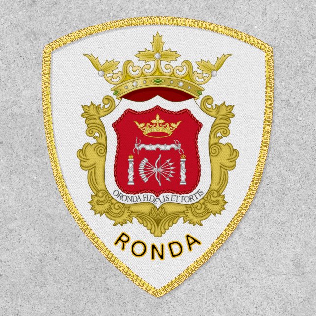 Coat of Arms of Ronda, Spain Patch (Front)