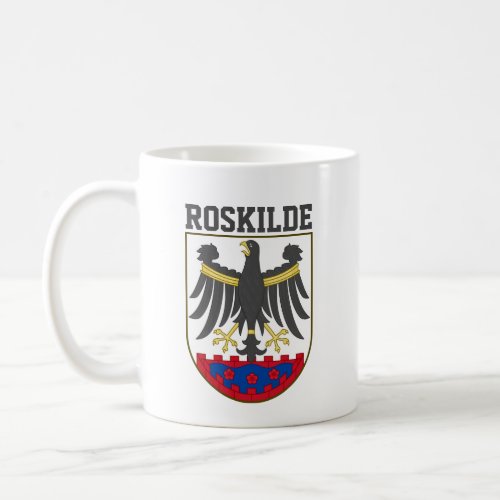 Coat of arms of Roskilde Denmark Coffee Mug