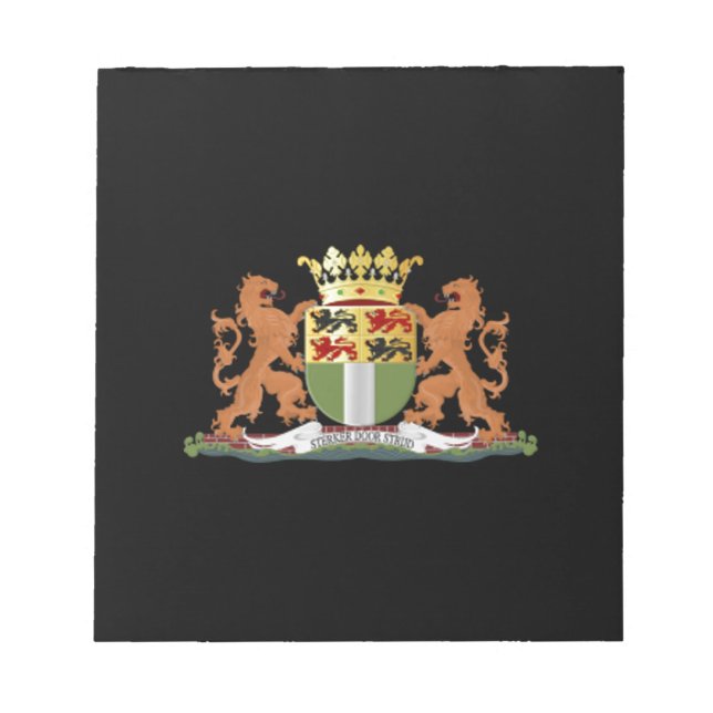 Coat of arms of Rotterdam Notepad (Front)