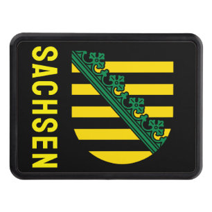 Coat of Arms of Sachsen (Saxony), GERMAN Hitch Cover