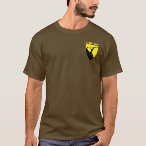Coat of Arms of Sandefjord Norway T_Shirt