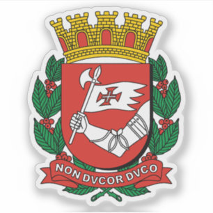 Coat of arms of São Paulo, Brazil Sticker