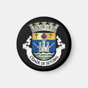 Coat of Arms of Setúbal, PORTUGAL Magnet