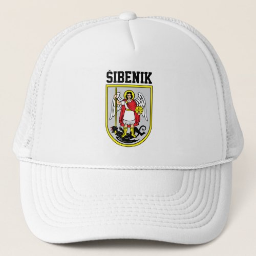 Coat of Arms of Šibenik _ Croatia Trucker Hat