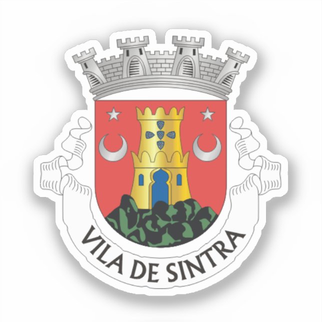 Coat of Arms of Sintra, PORTUGAL Sticker (Front)