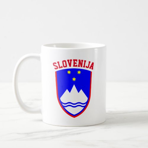 Coat of Arms of SLOVENIA Coffee Mug