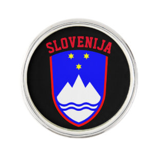 Coat of Arms of SLOVENIA Lapel Pin