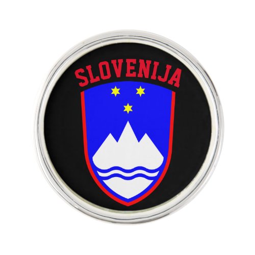 Coat of Arms of SLOVENIA Lapel Pin