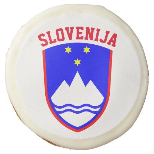 Coat of Arms of SLOVENIA Sugar Cookie