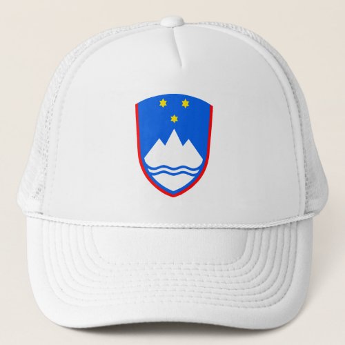 Coat of arms of Slovenia Trucker Hat