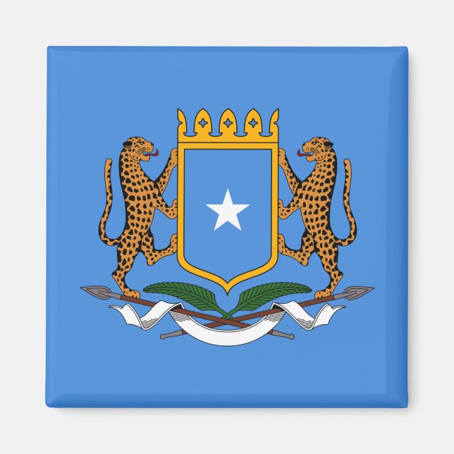 Coat of Arms of Somalia Magnet (Front)