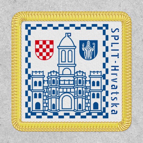 Coat of Arms of Split Croatia Patch