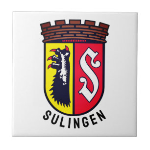 Coat of Arms of Sulingen, Germany Ceramic Tile