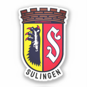 Coat of Arms of Sulingen, Germany Sticker