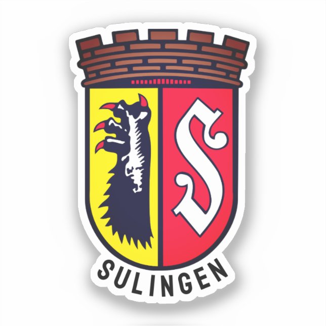 Coat of Arms of Sulingen, Germany Sticker (Front)