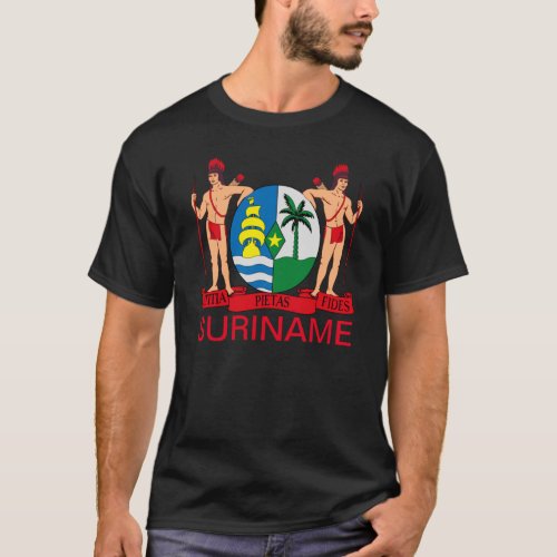 Coat of Arms of Suriname T_Shirt