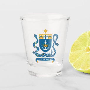 Coat of Arms of Sydney, Australia Shot Glass
