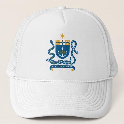 Coat of Arms of Sydney Australia Trucker Hat