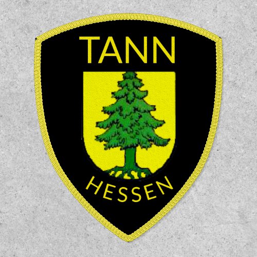 Coat of Arms of Tann Hesse Germany Patch