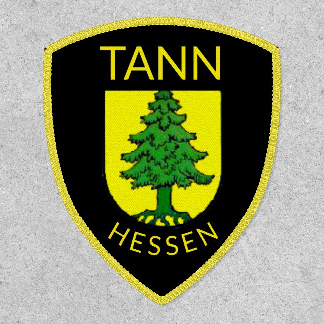 Coat of Arms of Tann, Hesse (Germany) Patch (Front)