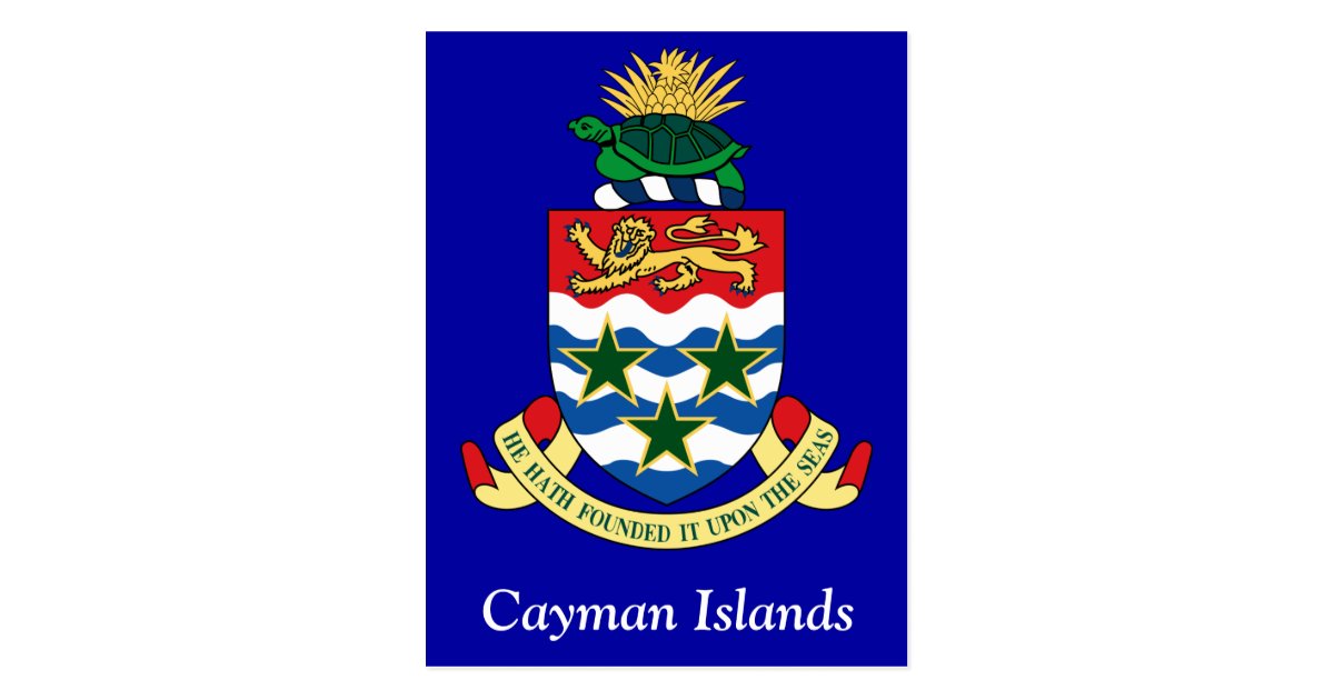 Coat Of Arms Of The Cayman Islands Postcard Zazzle coat-of-arms-of-the-cayman-islands-postcard-zazzle