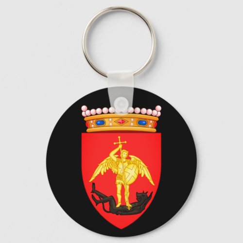 Coat of Arms of the City of Brussels Keychain