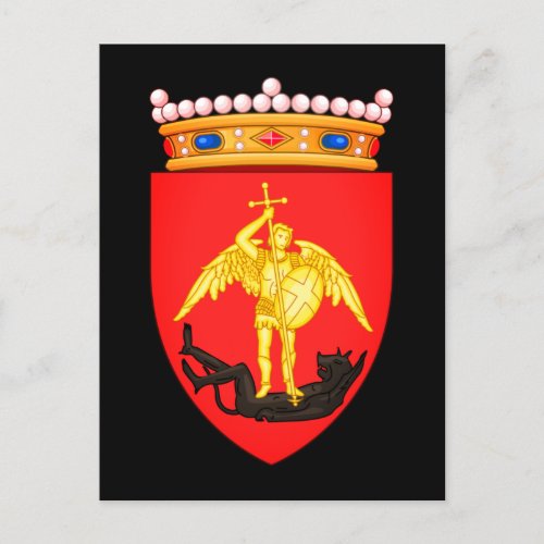 Coat of Arms of the City of Brussels Postcard