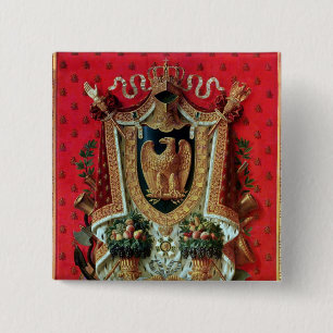 Coat of Arms of the French Empire Pinback Button