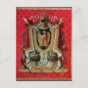 Coat of Arms of the French Empire Postcard