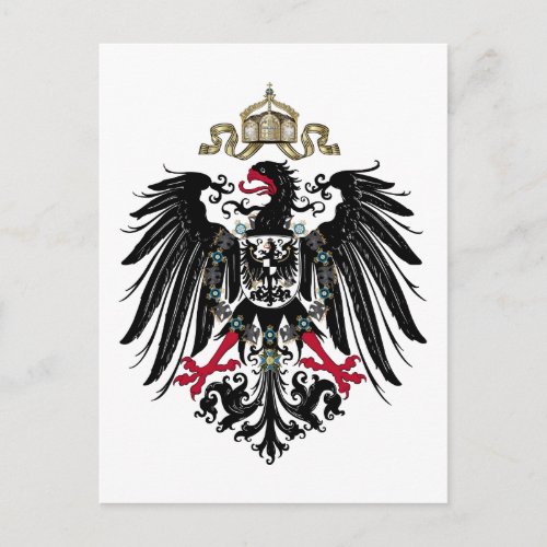 Coat of Arms of the German Empire 1889_1918 Postcard