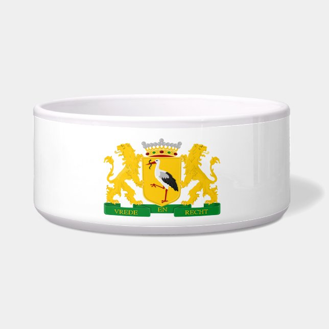 Coat of arms of The Hague, The Netherlands. Bowl (Front)