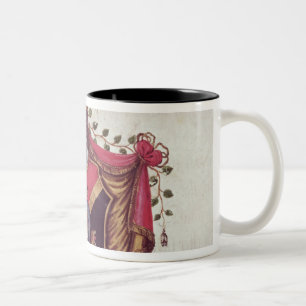 Coat of Arms of the Linnaeus family Two-Tone Coffee Mug