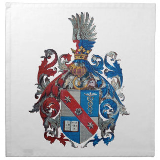 Coat of Arms of the Ludwig Von Mises Family Napkin