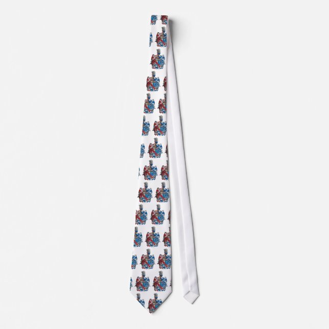 Coat of Arms of the Ludwig Von Mises Family Tie (Front)