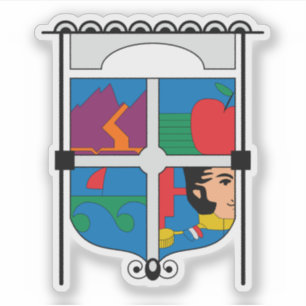 Coat of arms of the O'Higgins region, Chile Sticker