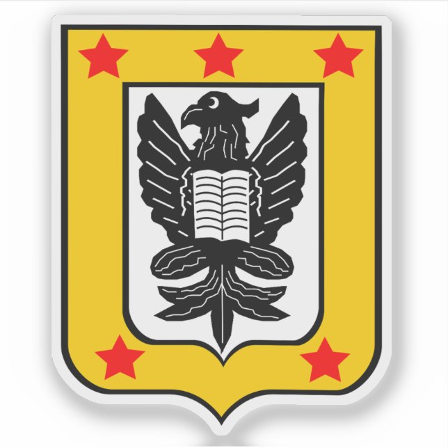 Coat of arms of the province of San Juan Sticker (Front)