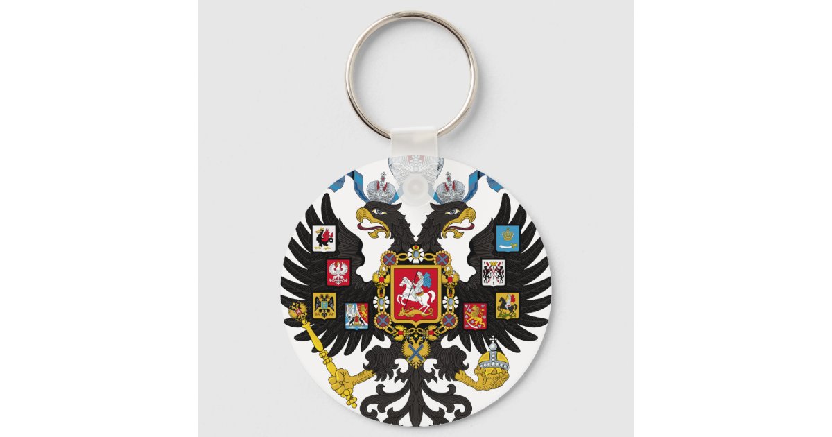 RUSSIA FLAG Custom License Plate With Coat of Arms of the Russian  Federation