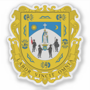 Coat of arms of the state of Zacatecas, Mexico Sticker