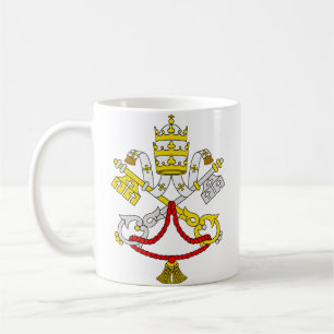 Coat of arms of the Vatican City Coffee Mug